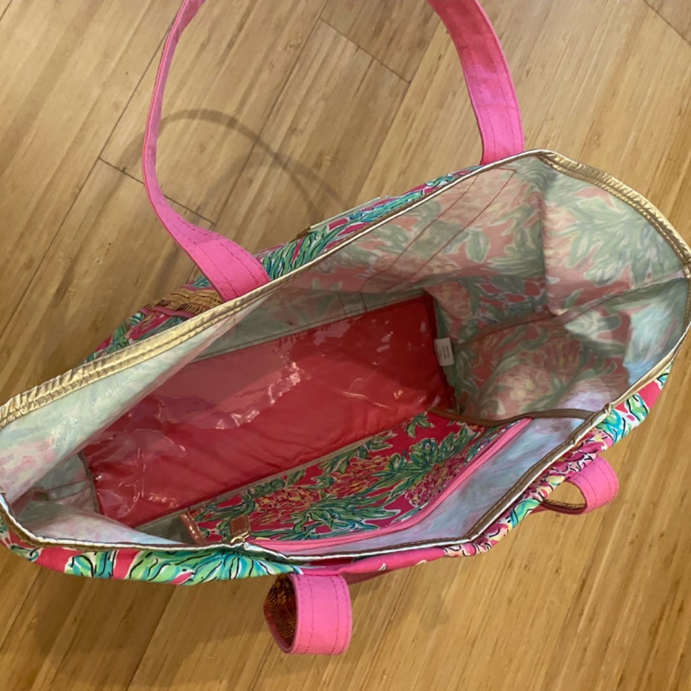 Lilly Pulitzer Spike the Punch Sequin Tote - Picture 4 of 9